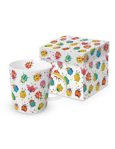 Owady Kubek Porcelanowy w Ozdobnym Pudełku, 400 ml