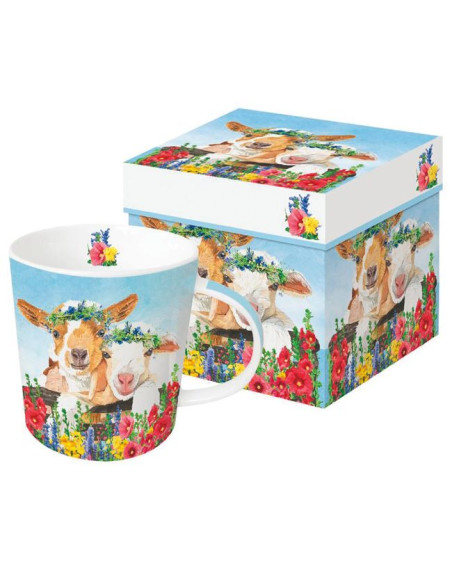 Cielaczki Kubek Porcelanowy w Ozdobnym Pudełku, 400 ml