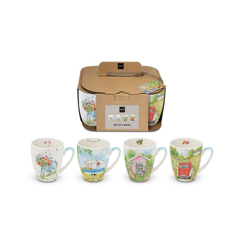 Letnie Przygody Zestaw 4 Kubków...