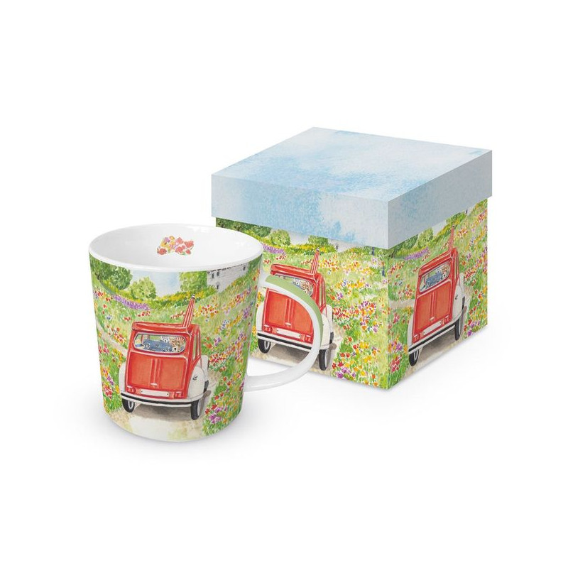 Bon Voyage! Kubek Porcelanowy w...