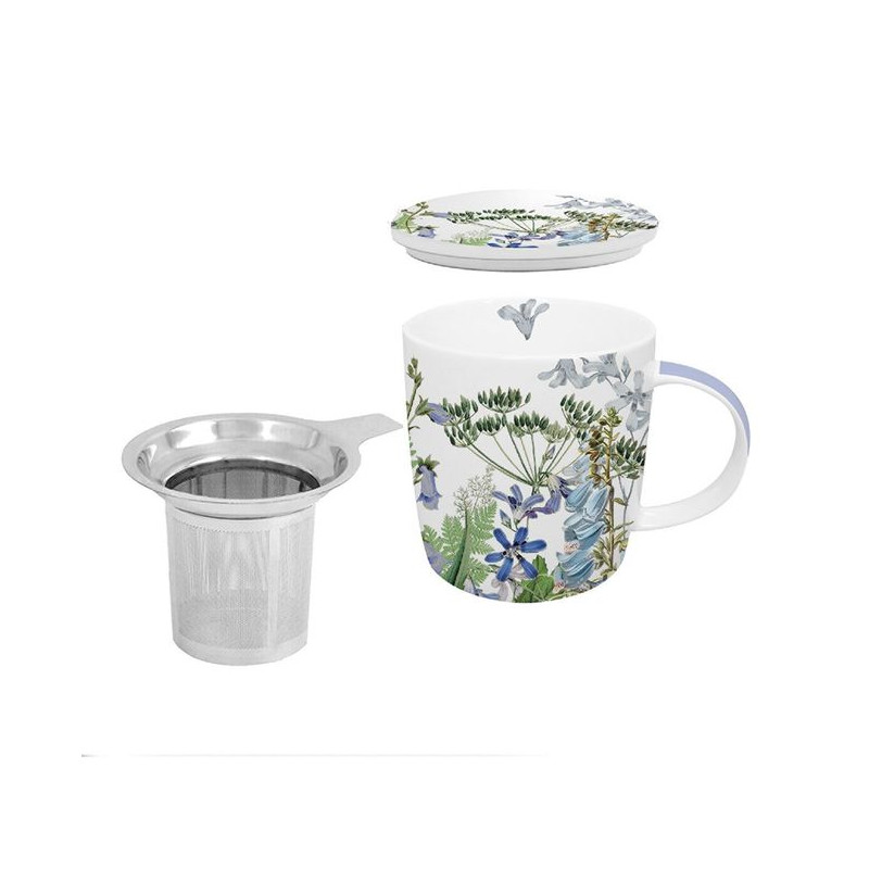 Kwiaty Polne Kubek z Pokrywką i...