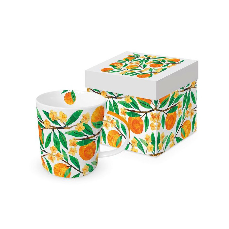 Pomarańcze Kubek Porcelanowy w...