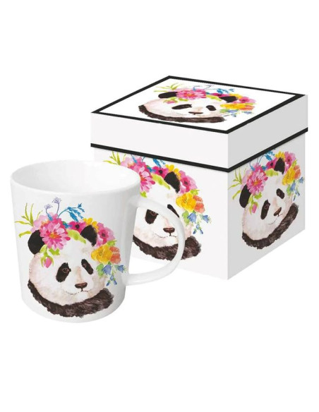Panda Kubek Porcelanowy w Ozdobnym Pudełku, 400 ml