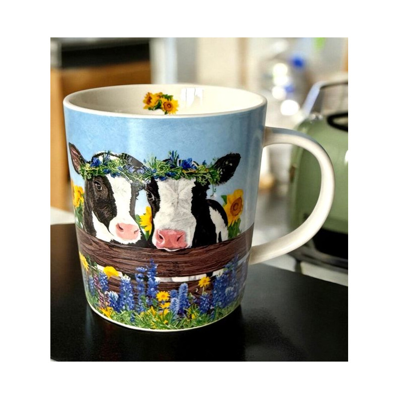 Krówki Kubek Porcelanowy w Ozdobnym...