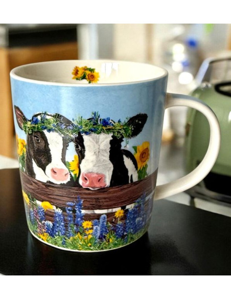 Krówki Kubek Porcelanowy w Ozdobnym Pudełku, 400 ml