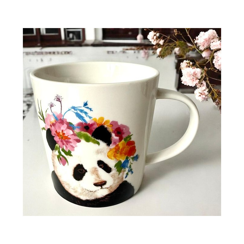 Panda Kubek Porcelanowy w Ozdobnym...