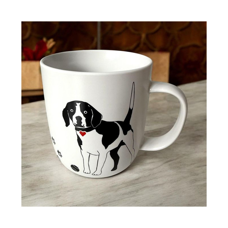 Psie Łapy Kubek Porcelanowy w...
