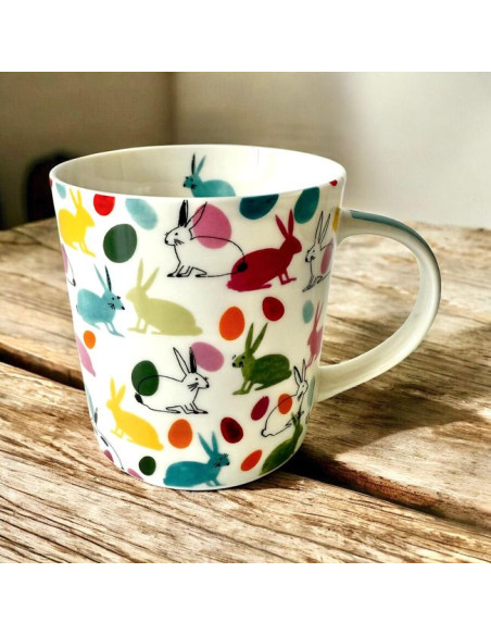 Króliczki & Pisanki Kubek Porcelanowy w Ozdobnym Pudełku 350 ml
