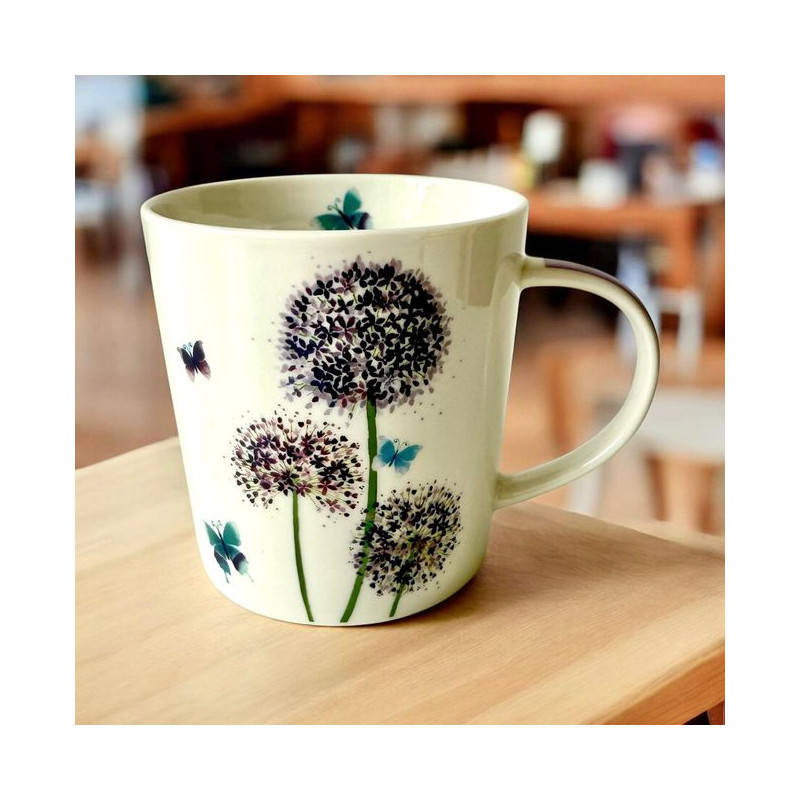 Kwiat Czosnku Kubek Porcelanowy w...