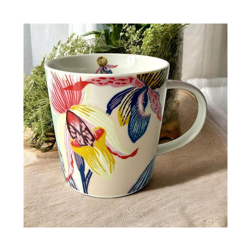 Storczyki Kubek Porcelanowy w...