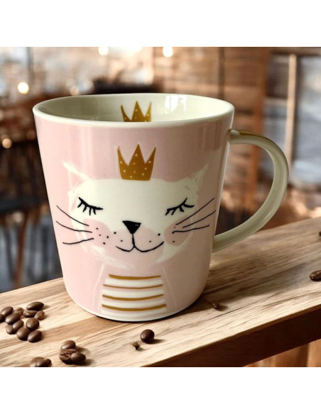 Kocia Księżniczka Kubek Porcelanowy w Ozdobnym Pudełku 350 ml