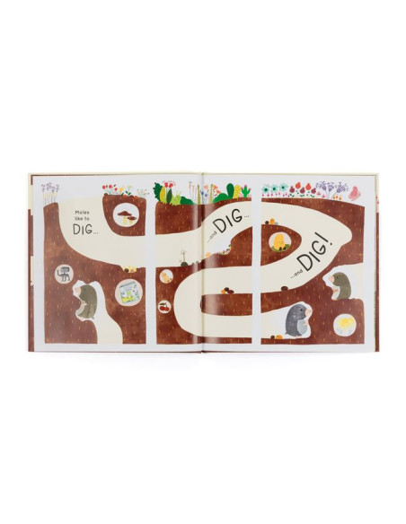 „Muswell Mole and the Buried Treasure” - Książeczka dla Dzieci