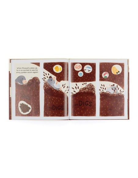 „Muswell Mole and the Buried Treasure” - Książeczka dla Dzieci