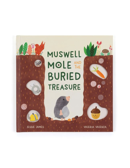 „Muswell Mole and the Buried Treasure” - Książeczka dla Dzieci