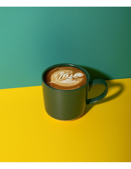 La Cafetière Kubek Ceramiczny Zielony 350 ml