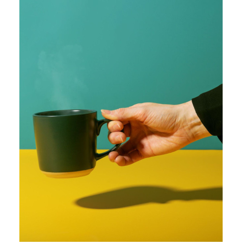 La Cafetière Kubek Ceramiczny Zielony...