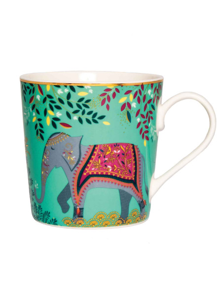 India Słoń – Kubek Porcelanowy