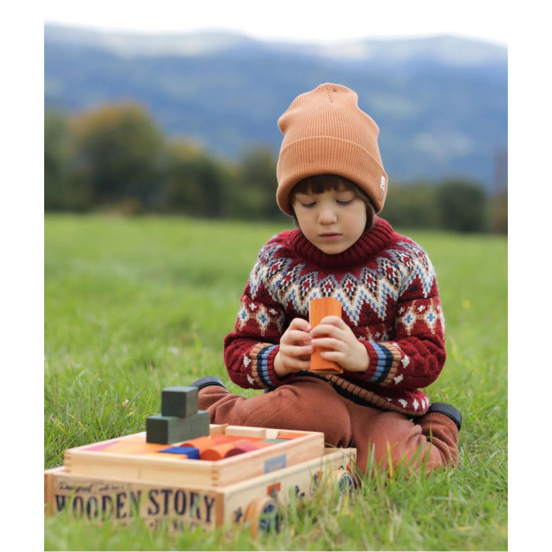 Drewniany wózek–wagon