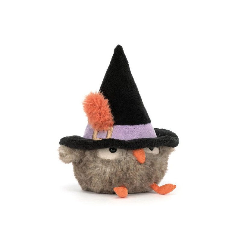 Sowa Czarodziejka w Kapeluszu 17 cm