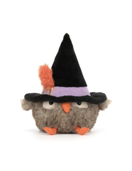Sowa Czarodziejka w Kapeluszu 17 cm