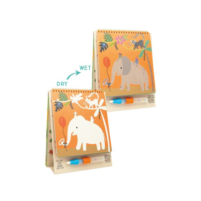 Wodna kolorowanka - Dżungla