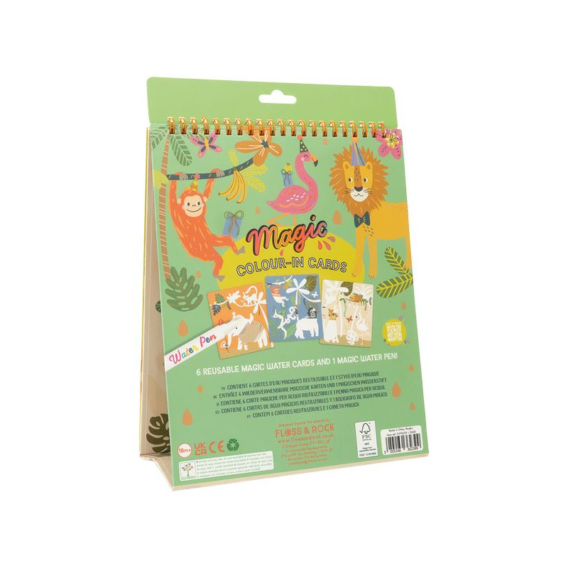 Wodna kolorowanka - Dżungla