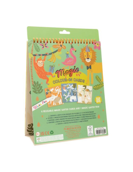 Wodna kolorowanka - Dżungla