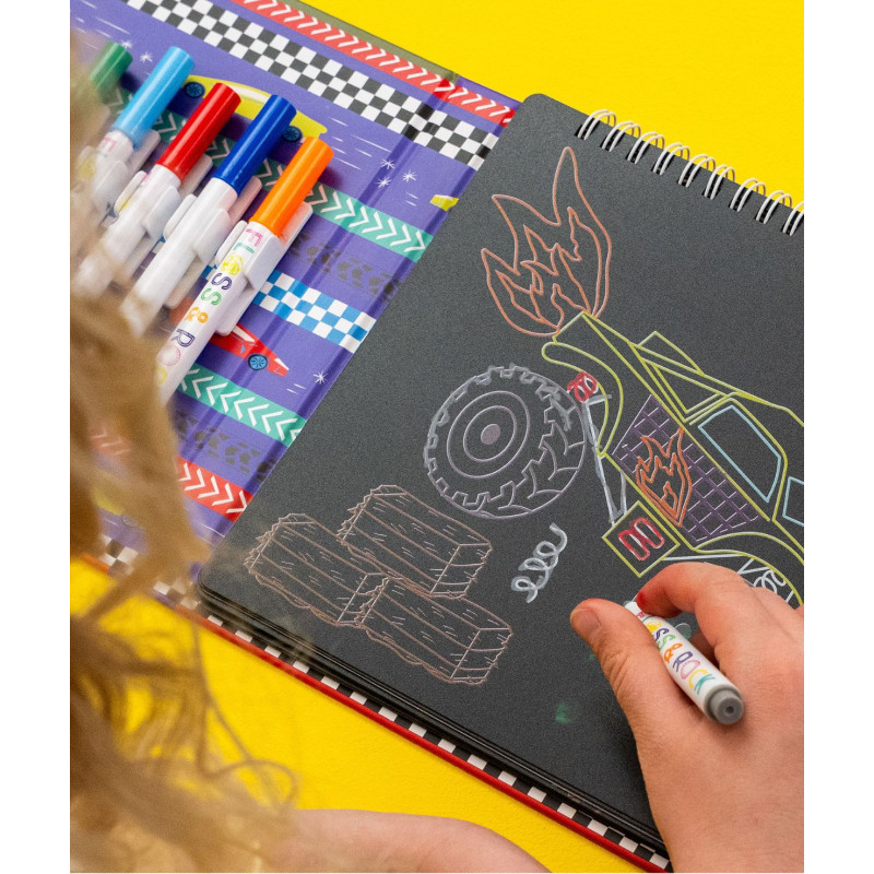 Kredowy szkicownik - Auta