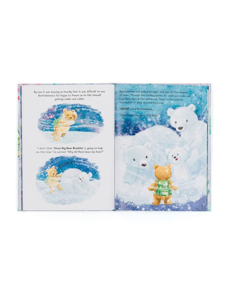 „Bartholomew Bear and the Snow Giants” Książeczka dla Dzieci