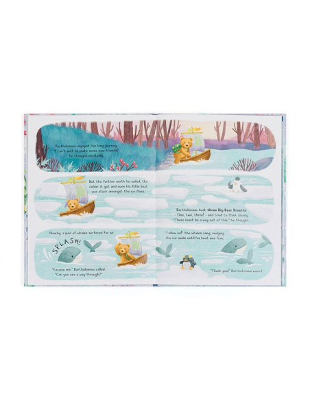 „Bartholomew Bear and the Snow Giants” Książeczka dla Dzieci