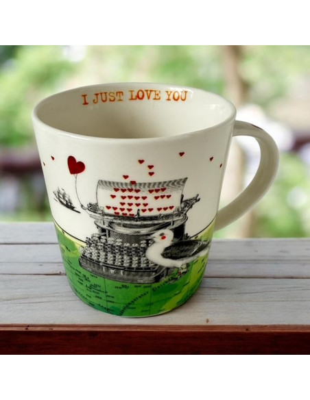Love You Kubek Porcelanowy w Ozdobnym Pudełku 350 ml
