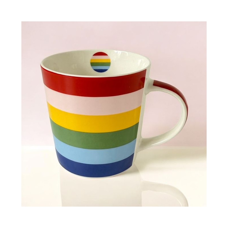 Tęcza Kubek Porcelanowy w Ozdobnym...