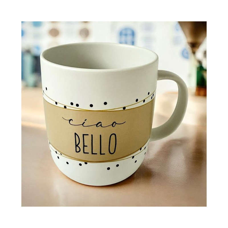 „Ciao Bello” Kubek Porcelanowy w...