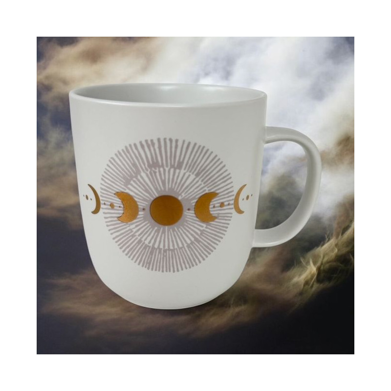 Księżyc Kubek Porcelanowy w Ozdobnym...