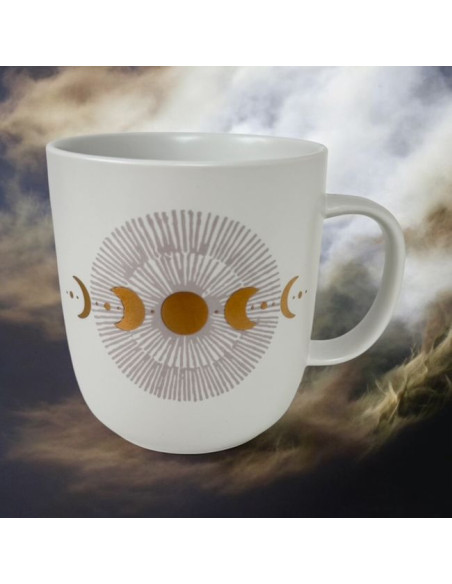 Księżyc Kubek Porcelanowy w Ozdobnym Pudełku 400 ml