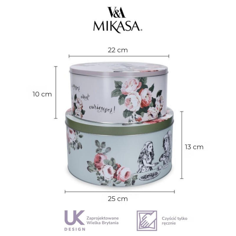 Mikasa & V&A Zestaw 2 Okrągłych...