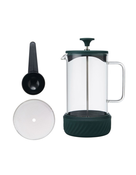 Zaparzacz do Kawy Typu French Press La Cafetiere Zero, kolor Zielony, 1 litr