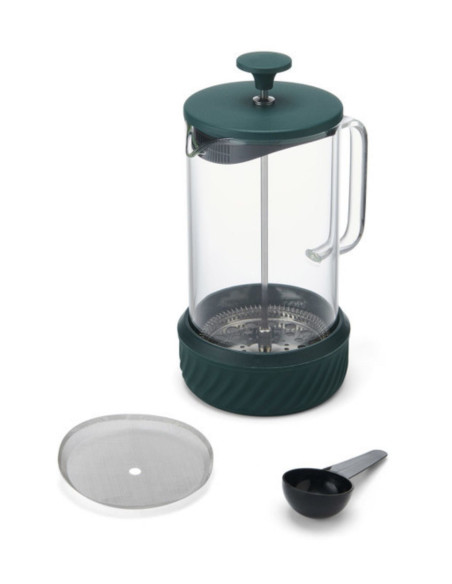 Zaparzacz do Kawy Typu French Press La Cafetiere Zero, kolor Zielony, 1 litr