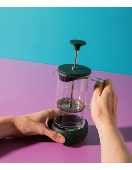 Zaparzacz do Kawy Typu French Press La Cafetiere Zero, kolor Zielony, 1 litr