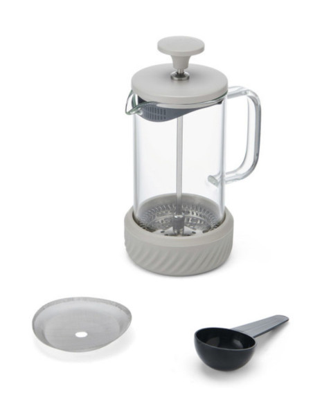Zaparzacz do Kawy Typu French Press La Cafetiere Zero, kolor Kremowy, 350 ml