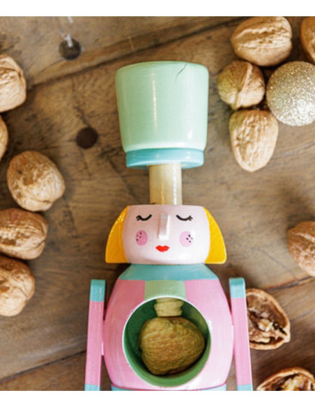 KitchenCraft Drewniany Dziadek do Orzechów