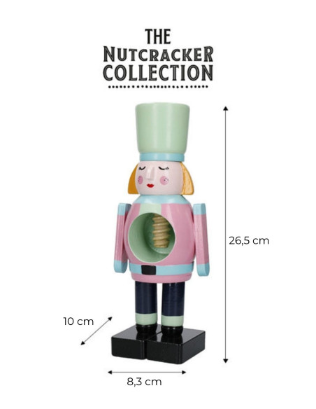 KitchenCraft Drewniany Dziadek do Orzechów