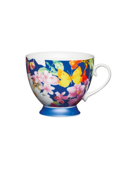 KitchenCraft Porcelanowy Kubek Motyle 400 ml