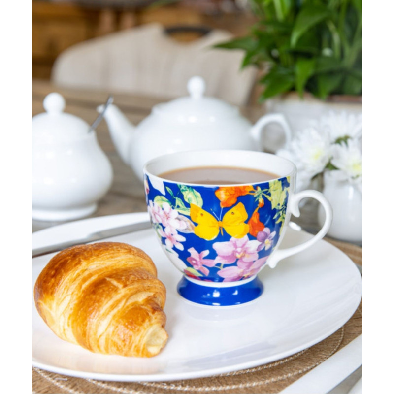 KitchenCraft Porcelanowy Kubek Motyle...