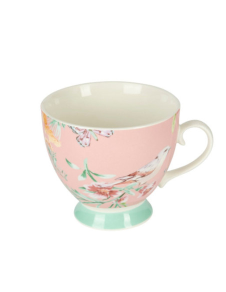 KitchenCraft Porcelanowy Kubek na Nóżce 400 ml