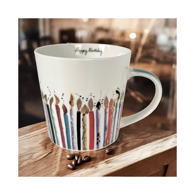 Świeczki Urodzinowe Kubek Porcelanowy...