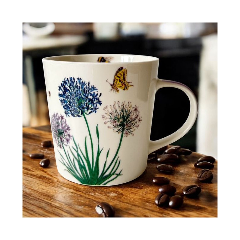 Agapant Kubek Porcelanowy w Ozdobnym...