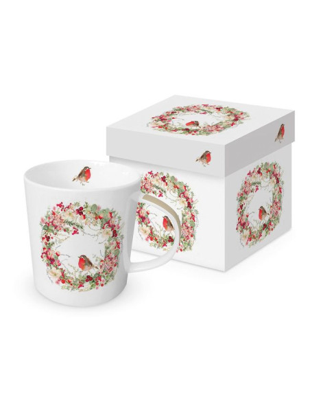 „Beautiful Christmas”  Porcelanowy Kubek w Ozdobnym Pudełku 400 ml
