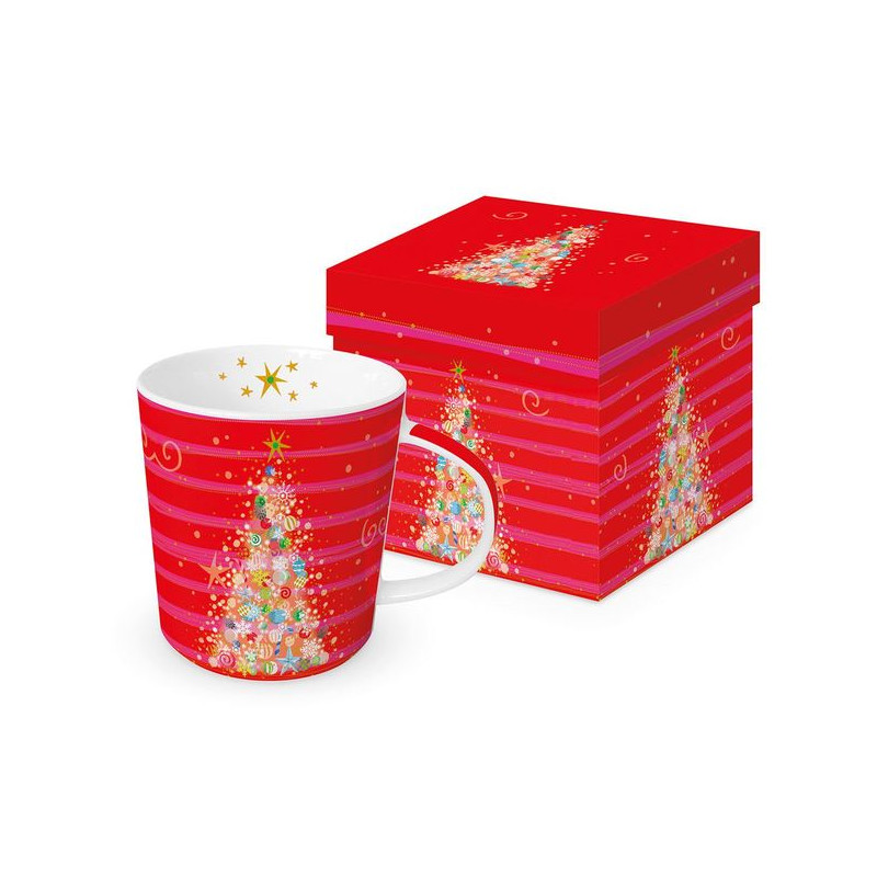 Świąteczna Choinka Kubek Porcelanowy...