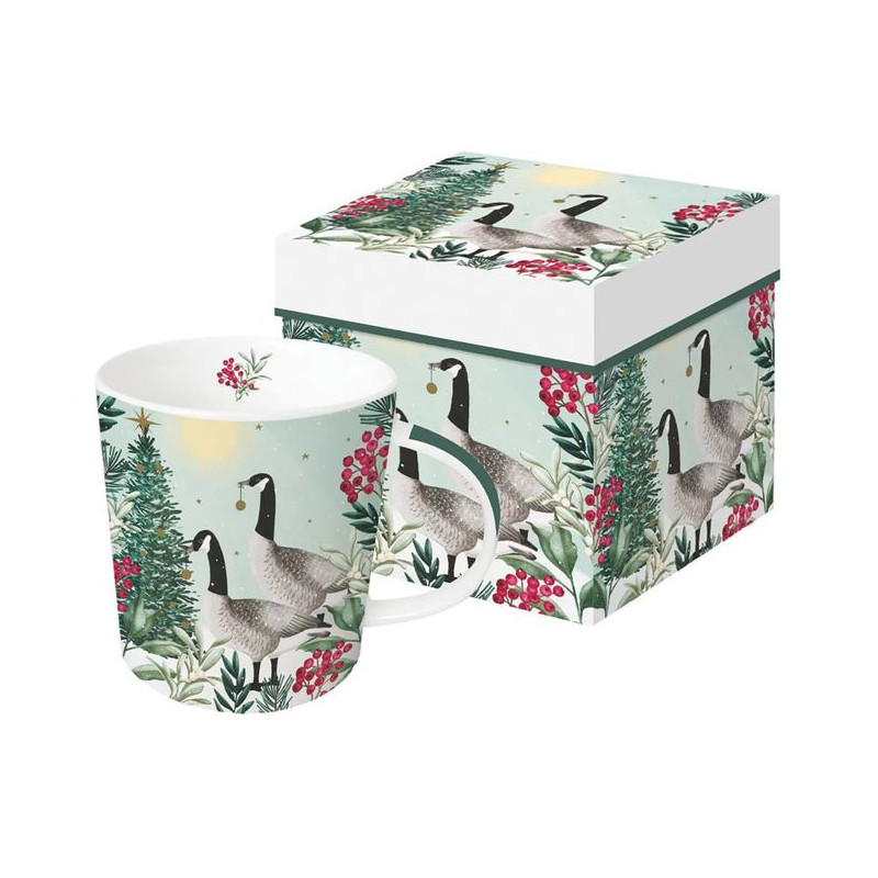 Gęś i Gąsior Kubek Porcelanowy w...